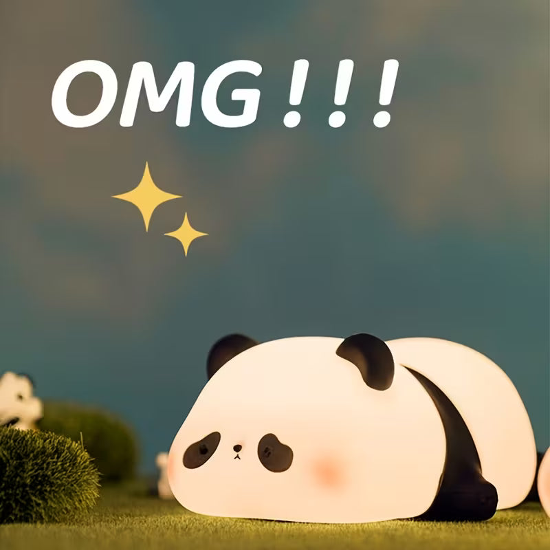 Panda Silicone LED Night Lamp