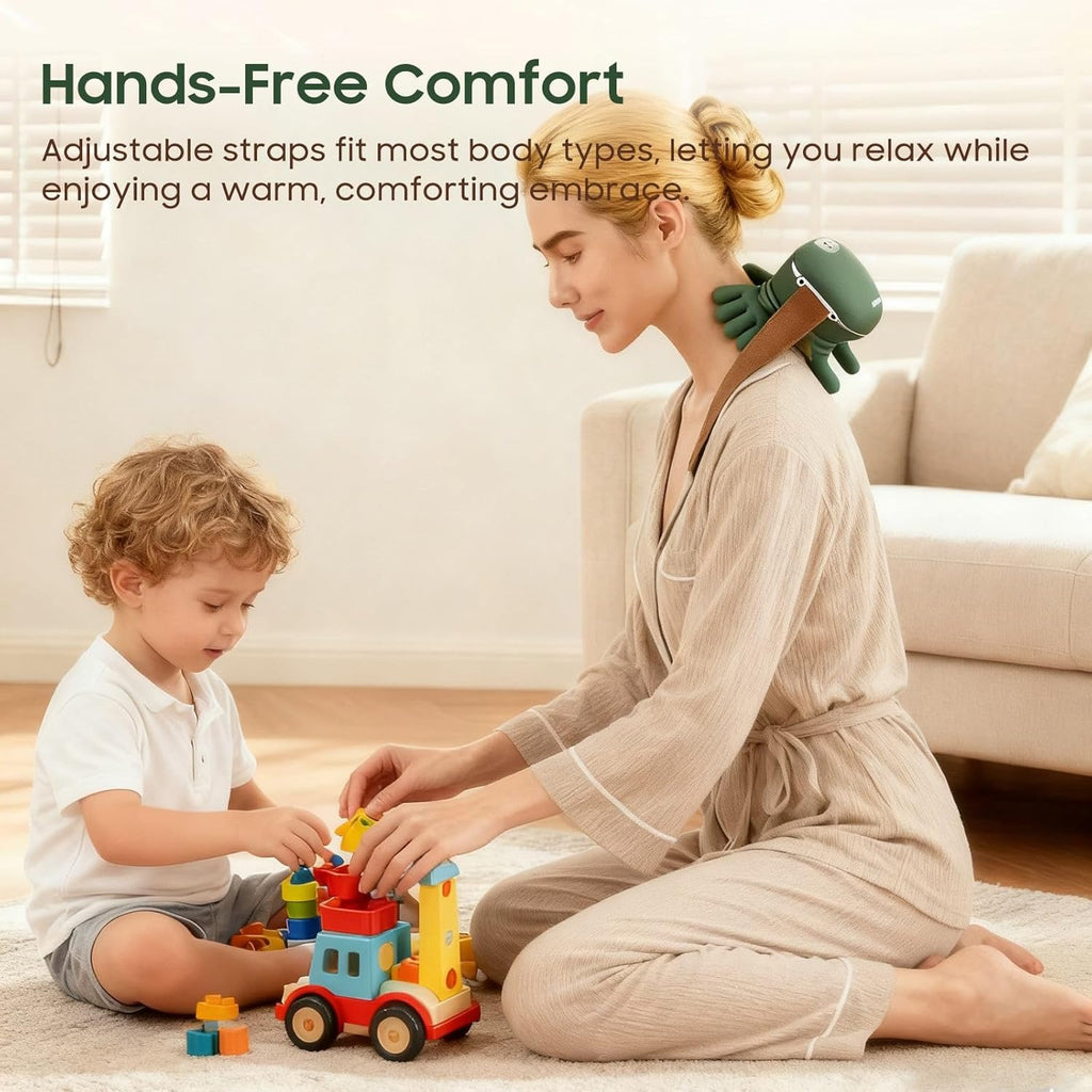 LUMOVA™ – 4D Green Neck & Shoulder Heat Massager