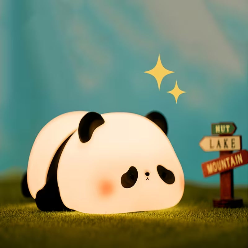 Panda Silicone LED Night Lamp