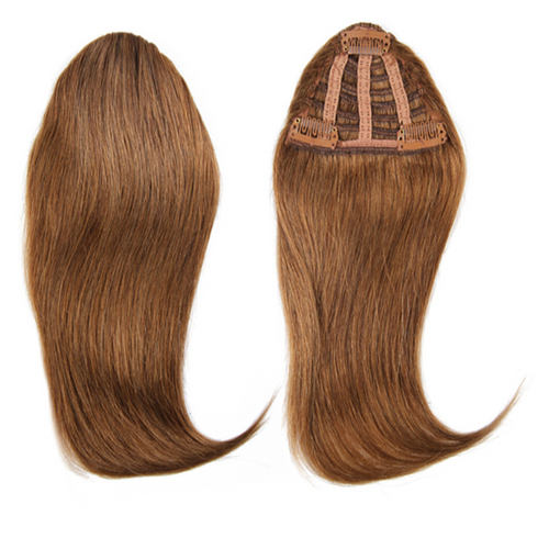 Remeehi Natural Human Hair Extension Clip In Front Hair Bangs Fringe human Straight Hair
