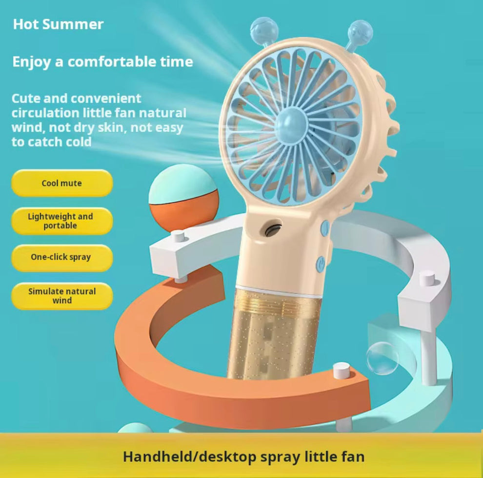 Spray Mini Rechargeable Cooling Fan (SL6618)