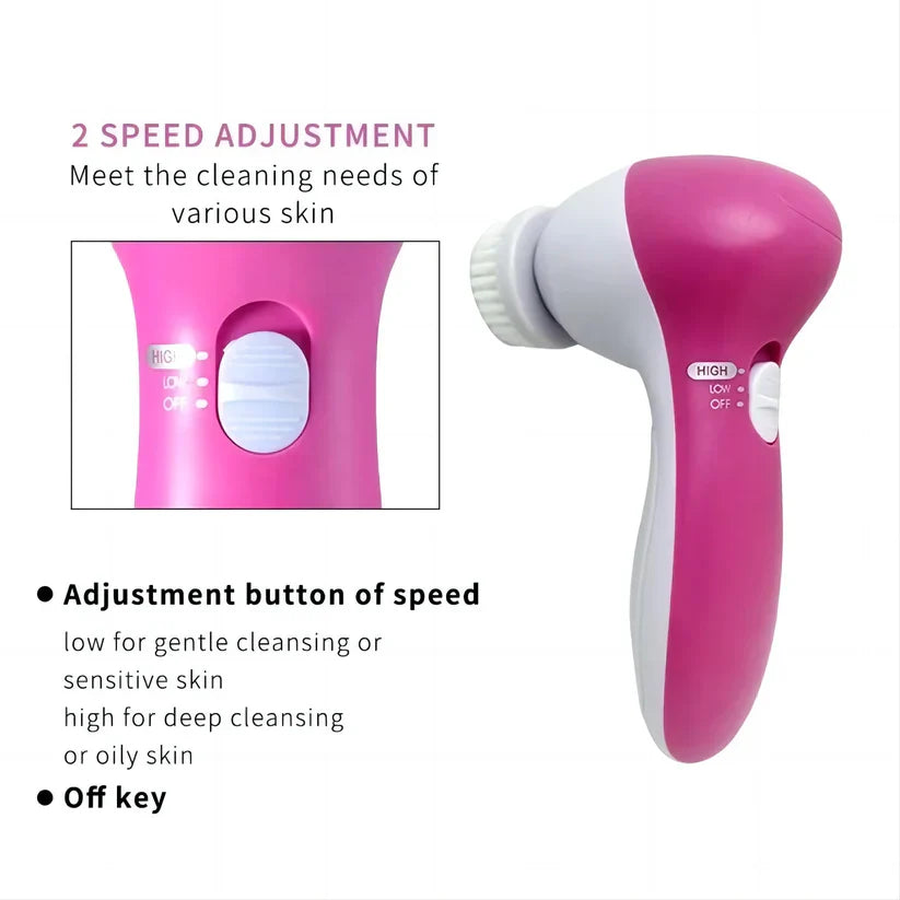 5-in-1 Facial Massager – Multi-Function Skin Care Tool